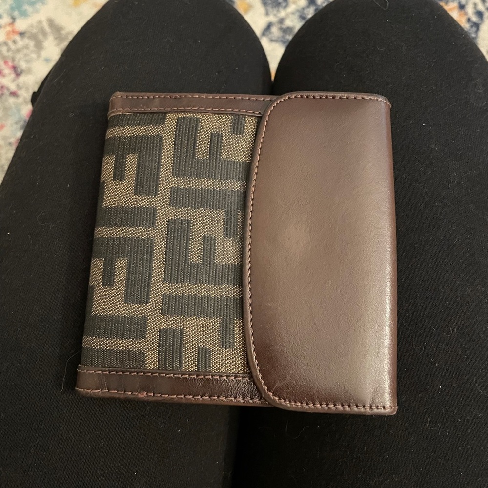Fendi wallet - zucca canvas